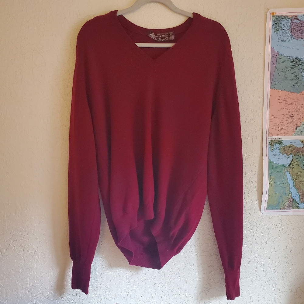 Bloomingdale's V-Neck Pull Over - image 1